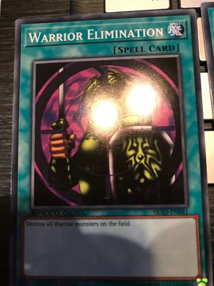 Warrior Elimination - sbad-en041 - Common 1st Edition 1