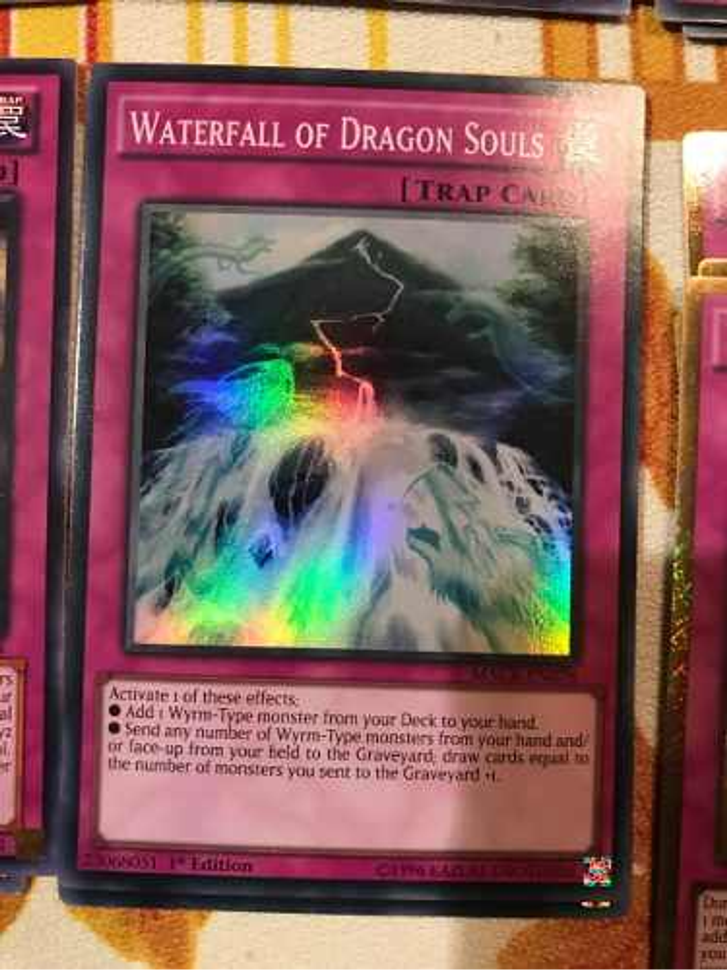 Waterfall Of Dragon Souls - macr-en078 - Super Rare 1st Edition 1