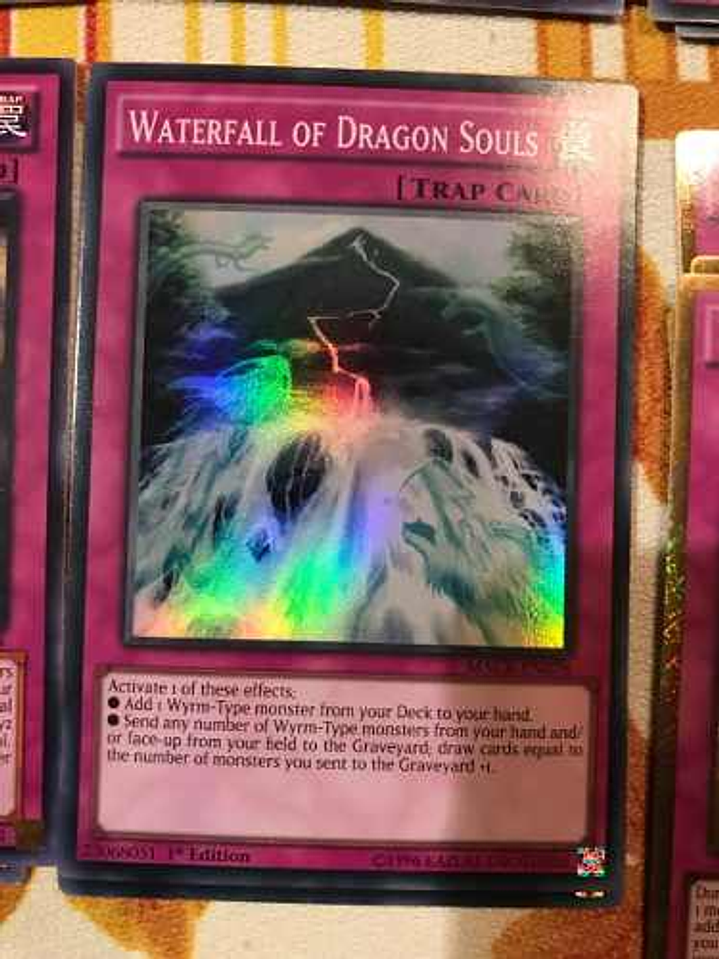 Waterfall Of Dragon Souls - macr-en078 - Super Rare 1st Edition 1