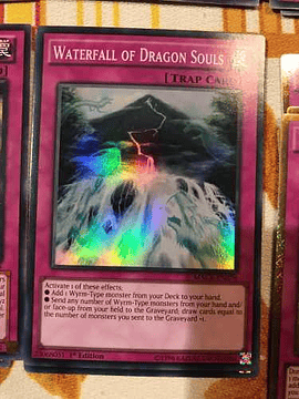 Waterfall Of Dragon Souls - macr-en078 - Super Rare 1st Edition