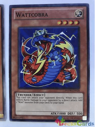 Wattcobra - phsw-en028 - Common Unlimited