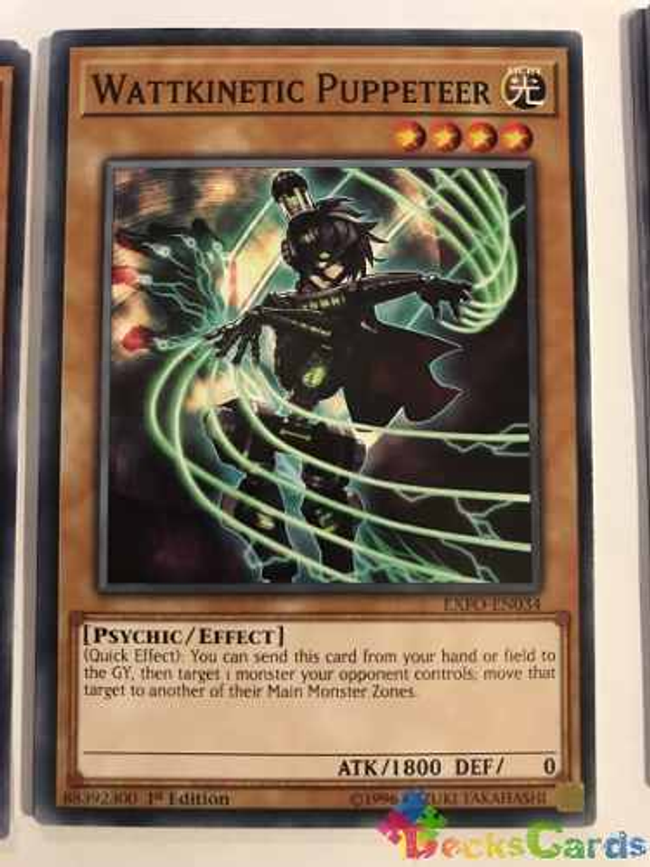 Wattkinetic Puppeteer - exfo-en034 - Common 1st Edition 1