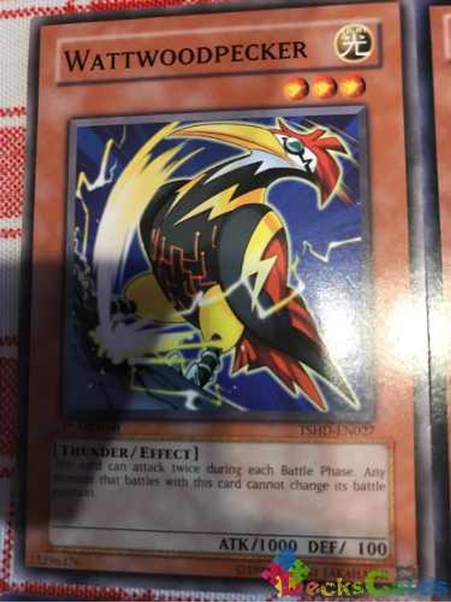 Wattwoodpecker - tshd-en027 - Common 1st Edition 1