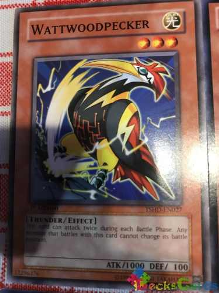 Wattwoodpecker - tshd-en027 - Common 1st Edition 1