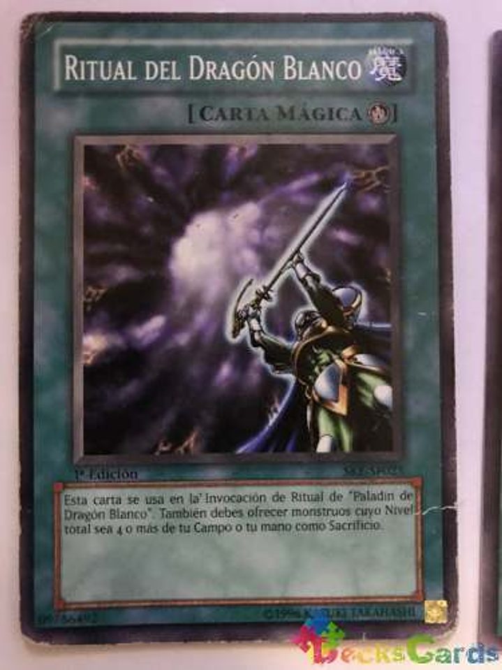 White Dragon Ritual - ske-025 - Common 1st Edition 1