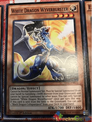 White Dragon Wyverburster - sr02-en016 - Common 1st Edition