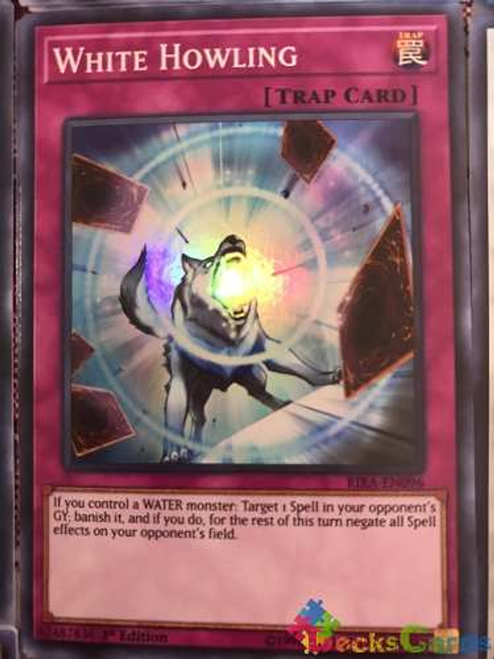 White Howling - rira-en096 - Super Rare 1st Edition 1