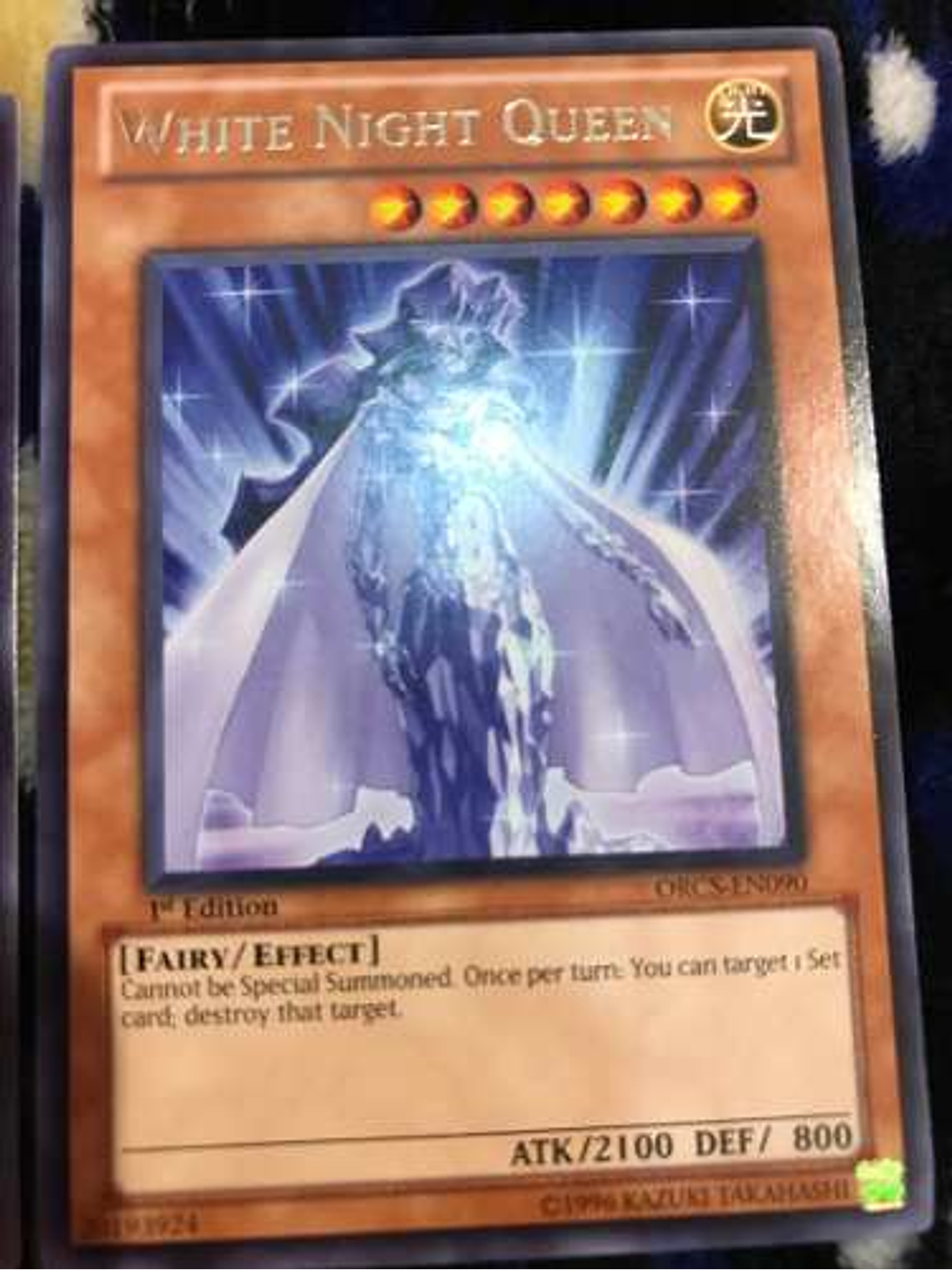 White Night Queen - orcs-en090 - Rare 1st Edition 1
