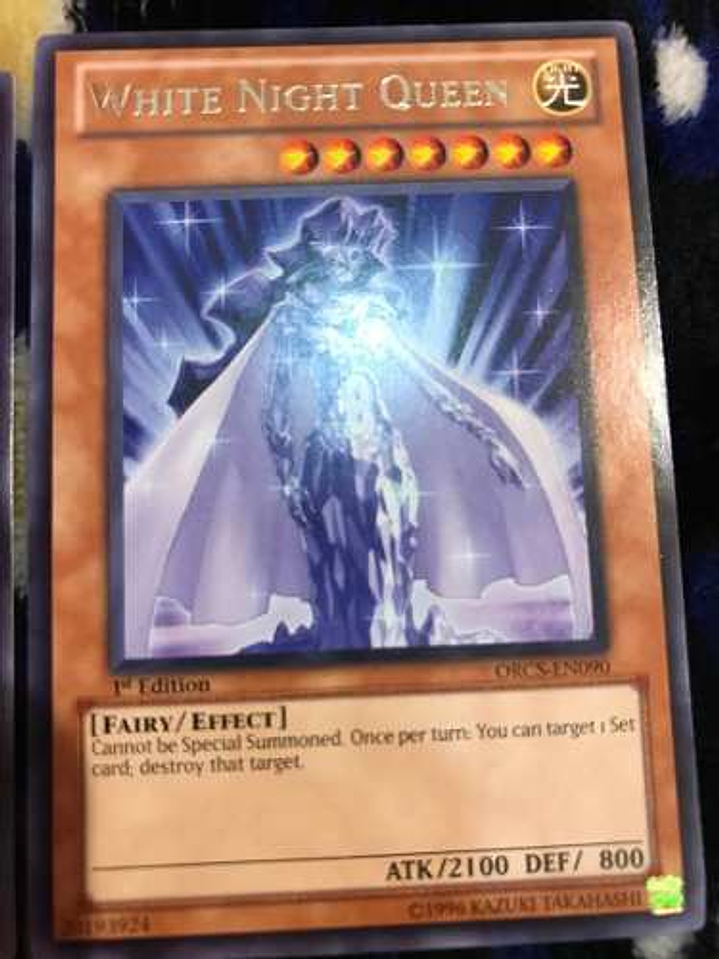 White Night Queen - orcs-en090 - Rare 1st Edition 1