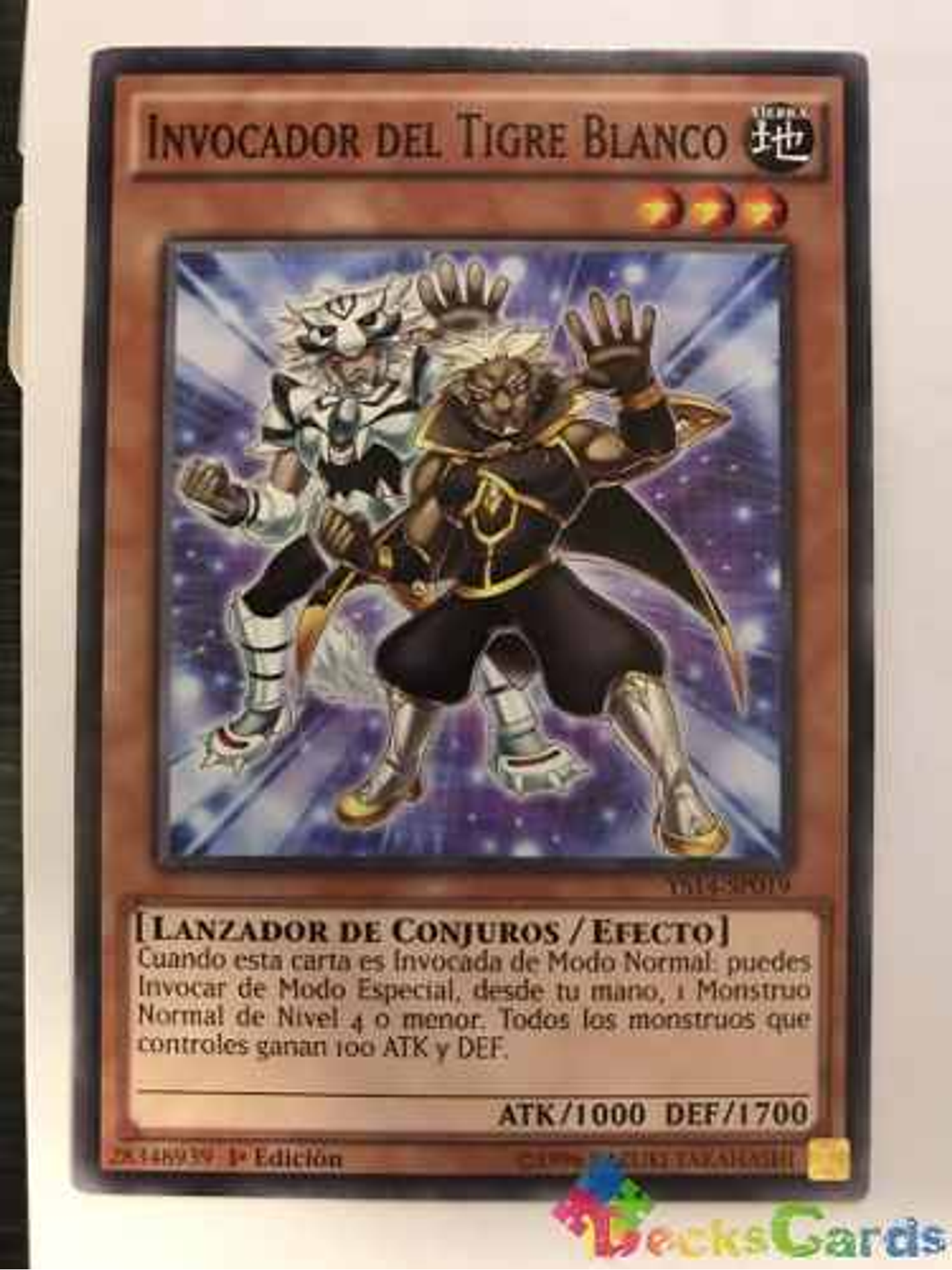 White Tiger Summoner - ys14-en019 - Common 1st Edition 1