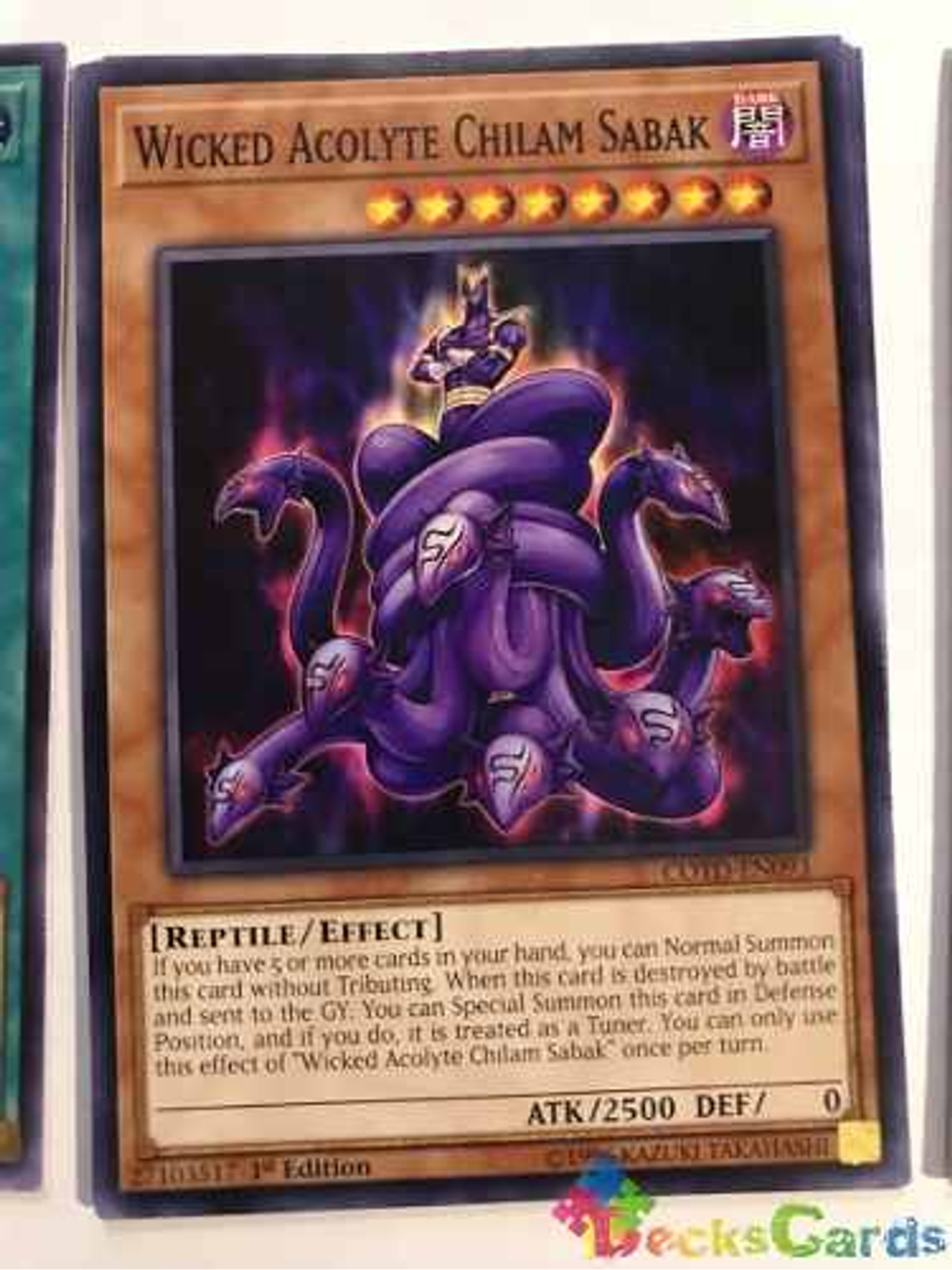 Wicked Acolyte Chilam Sabak - cotd-en093 - Common 1st Editio 1