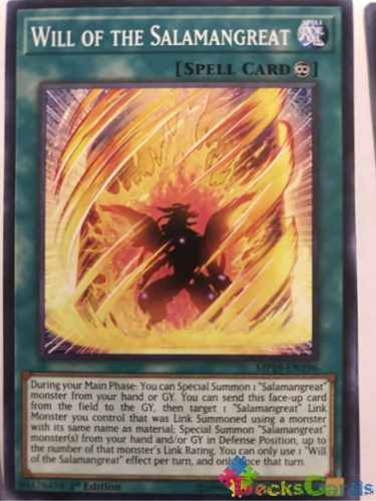 Will Of The Salamangreat - mp19-en196 - Common 1st Edition 1