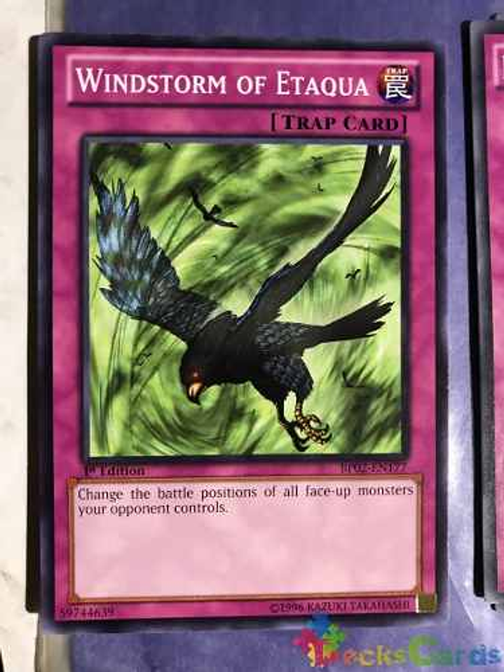Windstorm Of Etaqua - bp02-en177 - Common 1st Edition 1