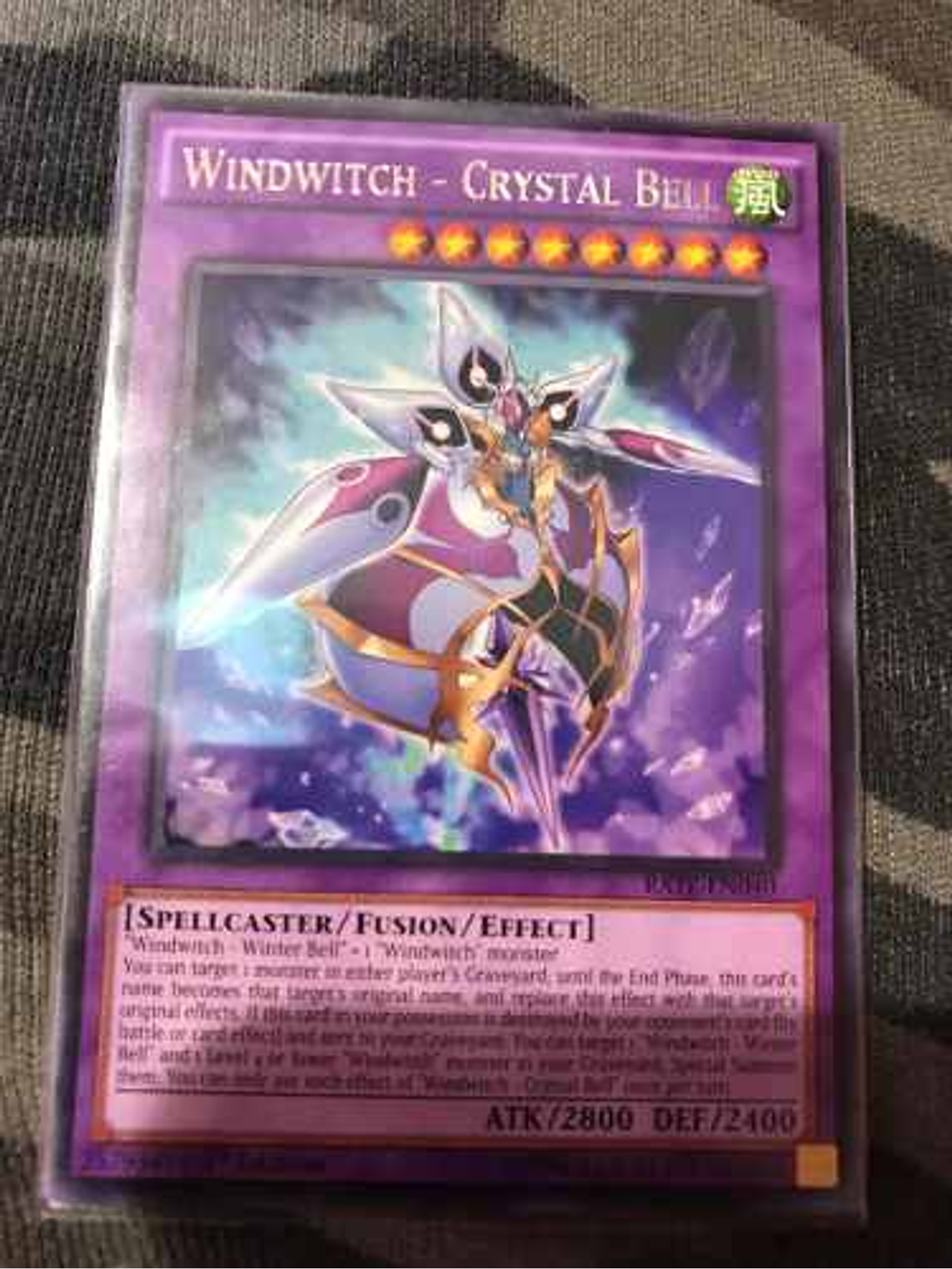Windwitch - Crystal Bell - rate-en040 - Rare 1st Edition 1