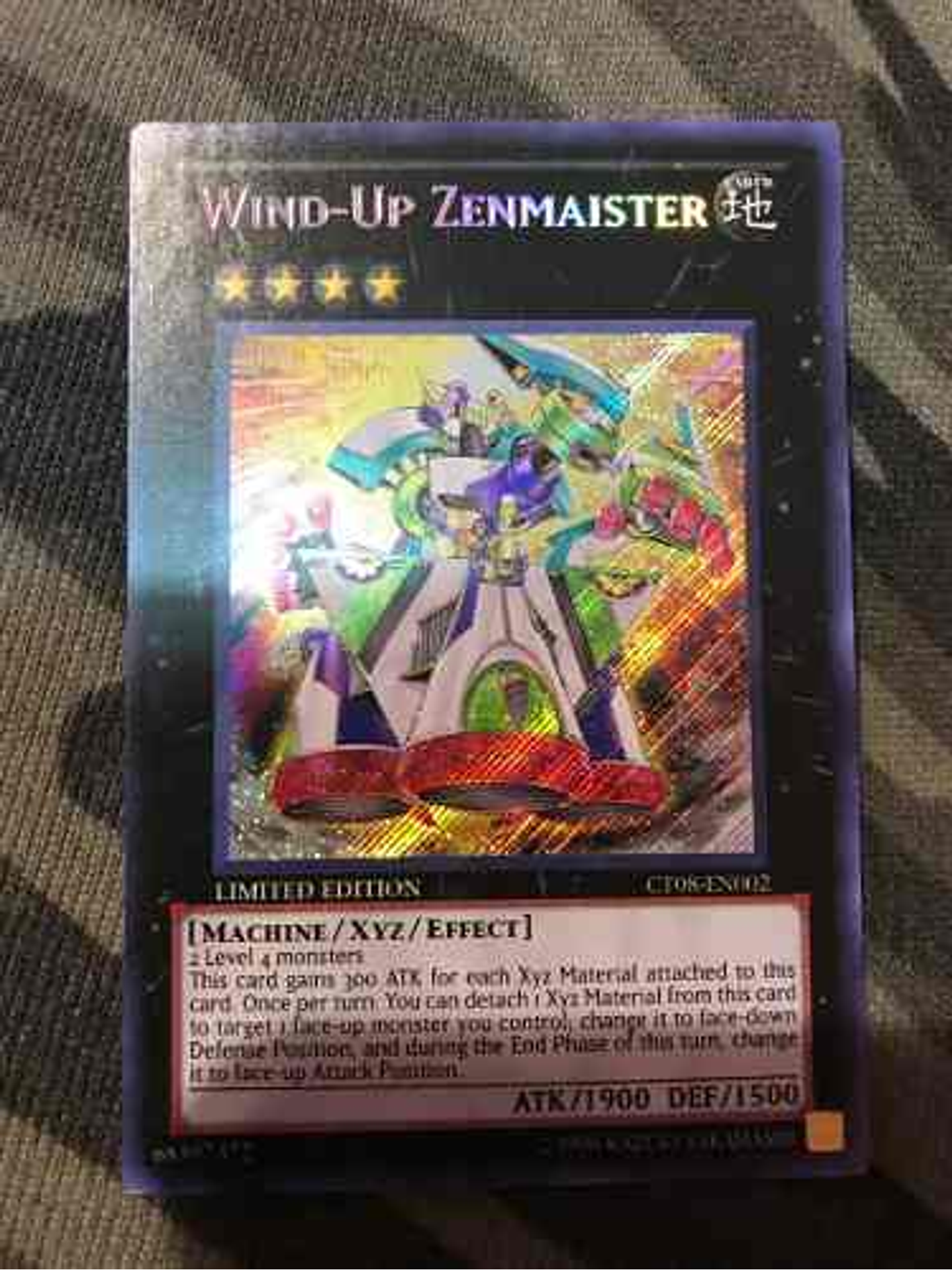 Wind-up Zenmaister - ct08-en002 - Secret Rare 1