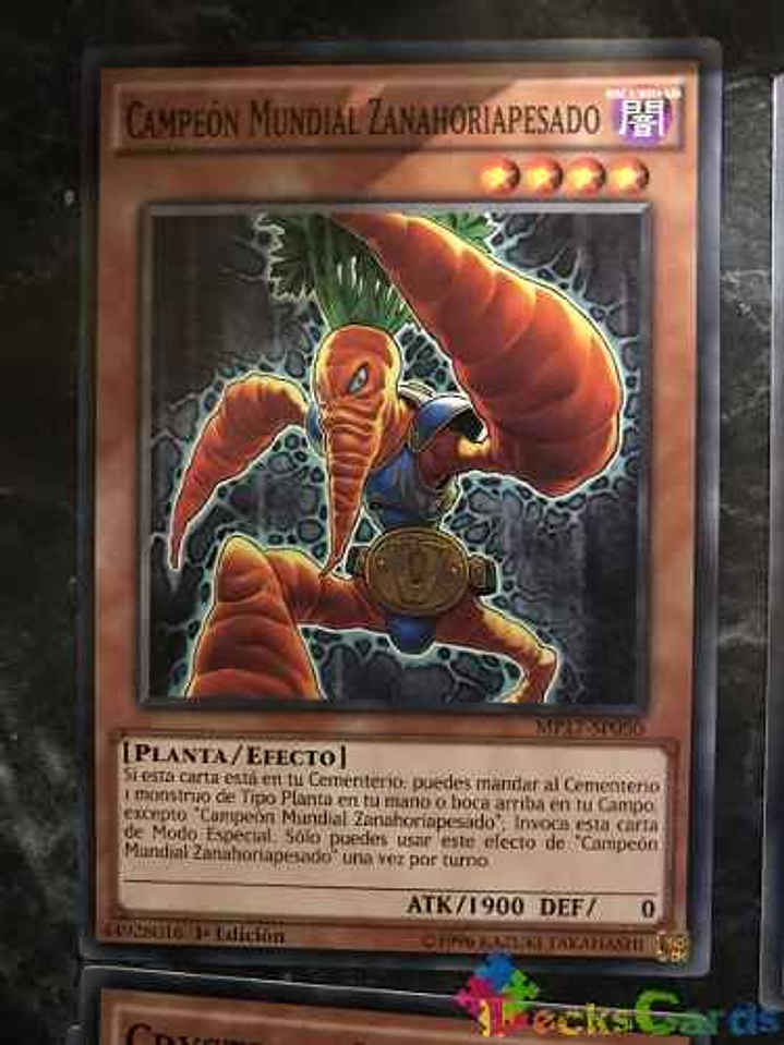 World Carrotweight Champion - mp17-en050 - Common 1st Edition 1