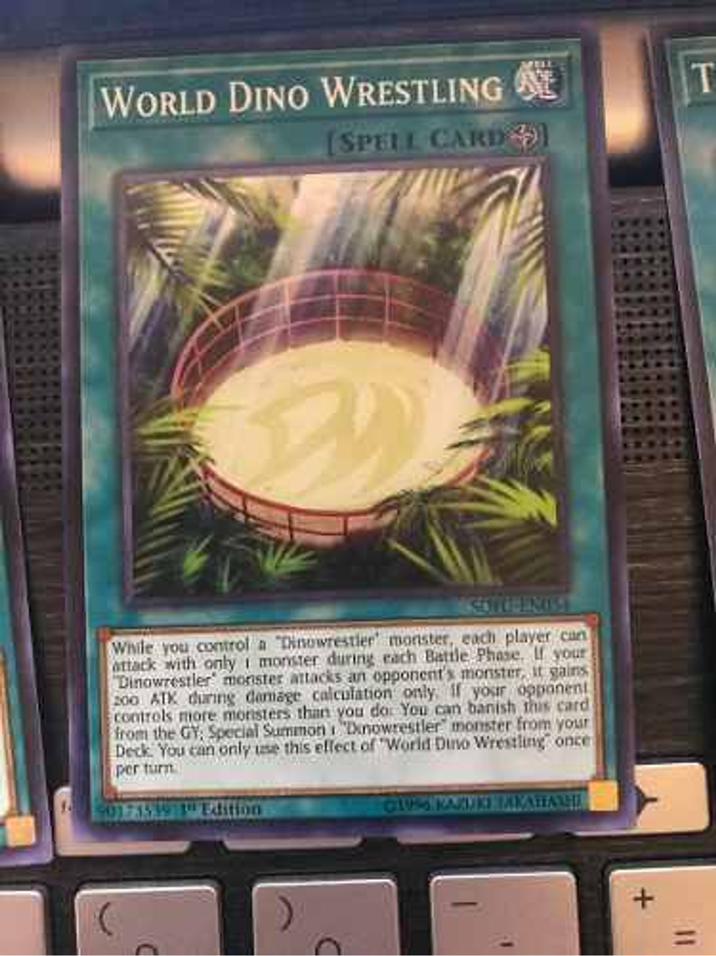 World Dino Wrestling - mp19-en197 - Common 1st Edition 1