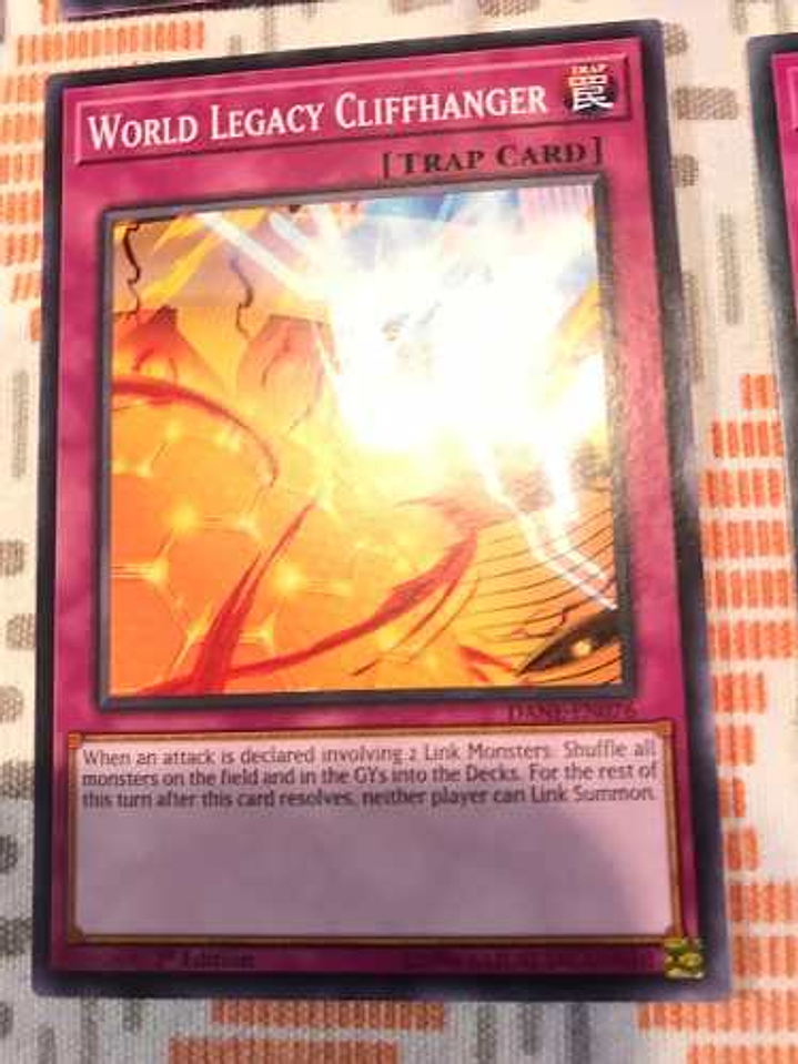 World Legacy Cliffhanger - dane-en076 - Common 1st Edition 1