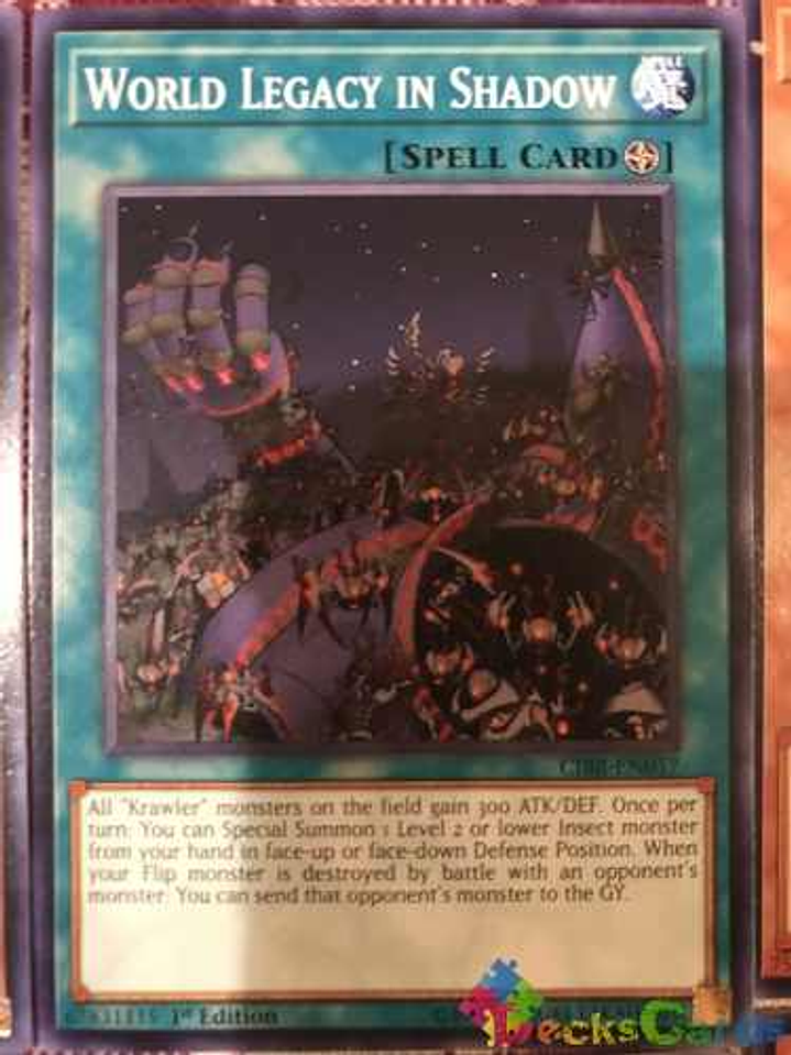 World Legacy In Shadow - cibr-en057 - Common 1st Edition 1