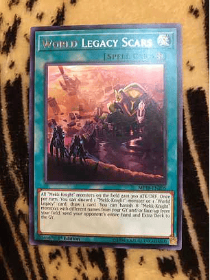 World Legacy Scars - Mp18-en205 - Rare 1st Edition