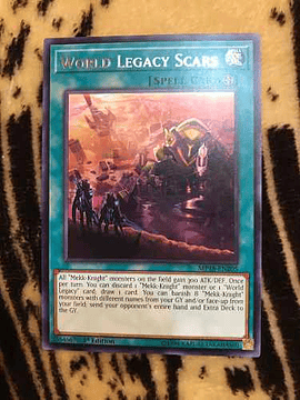 World Legacy Scars - Mp18-en205 - Rare 1st Edition