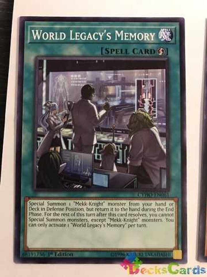 World Legacy's Memory - cyho-en061 - Common 1st Edition 1