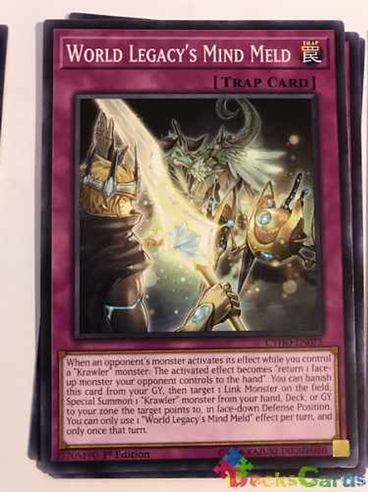 World Legacy's Mind Meld - cyho-en075 - Common 1st Edition 1