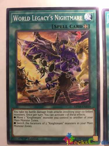 World Legacy's Nightmare - mp19-en039 - Common 1st Edition
