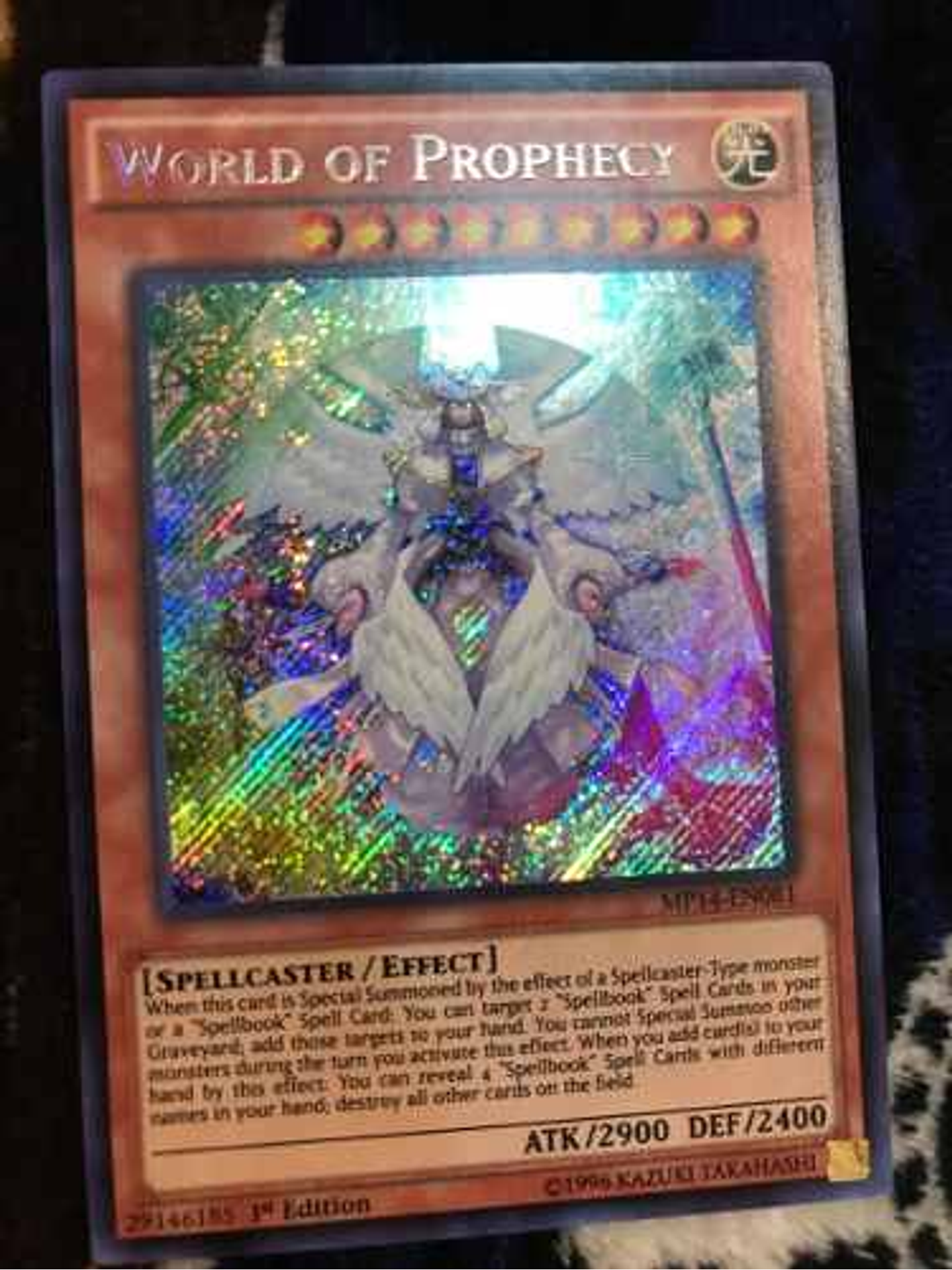 World Of Prophecy - mp14-en081 - Secret Rare 1st Edition 1