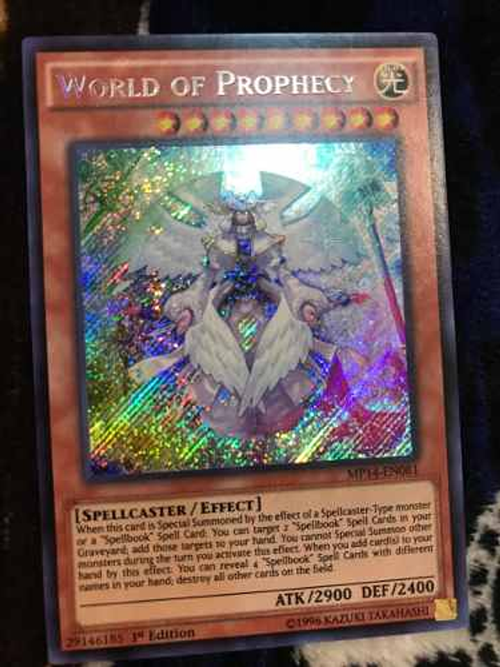 World Of Prophecy - mp14-en081 - Secret Rare 1st Edition 1