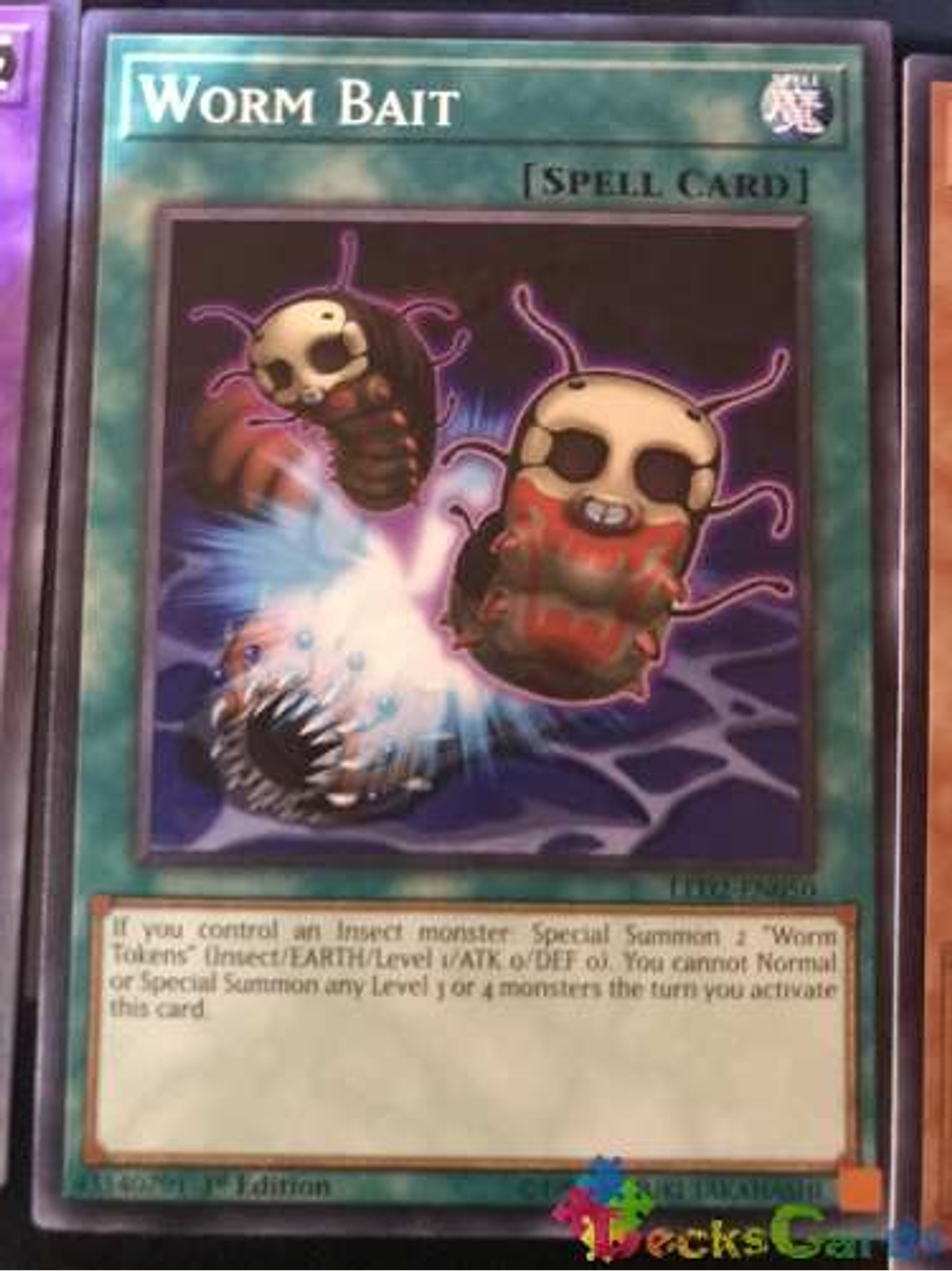 Worm Bait - led2-en050 - Common 1st Edition 1