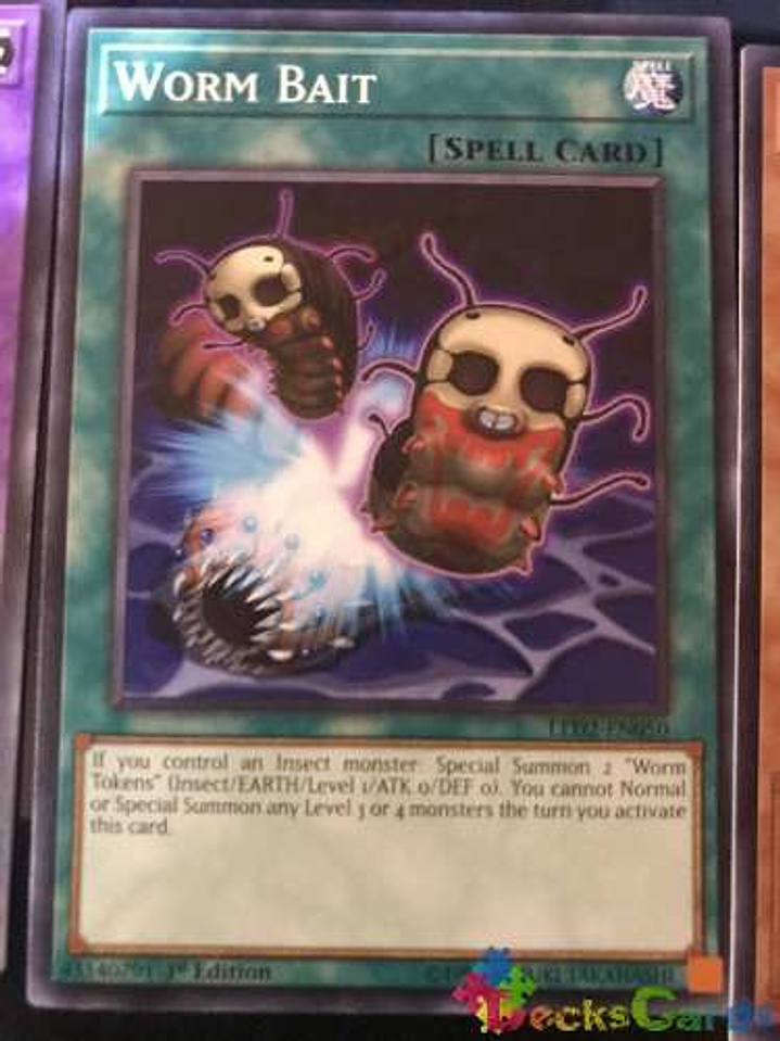 Worm Bait - led2-en050 - Common 1st Edition 1