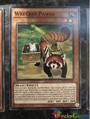 Wrecker Panda - mp17-en090 - Common 1st Edition