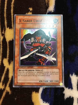 X-saber Uruz - ha01-en012 - Super Rare 1st Edition