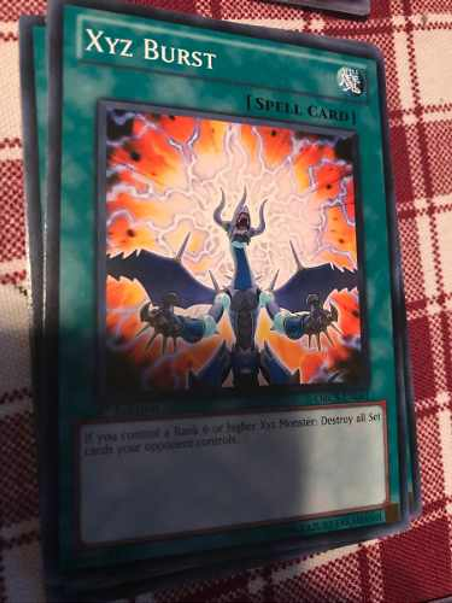 Xyz Burst - orcs-en061 - Common 1st Edition 1