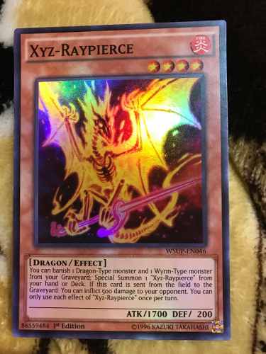 Xyz-raypierce - wsup-en046 - Super Rare 1st Edition