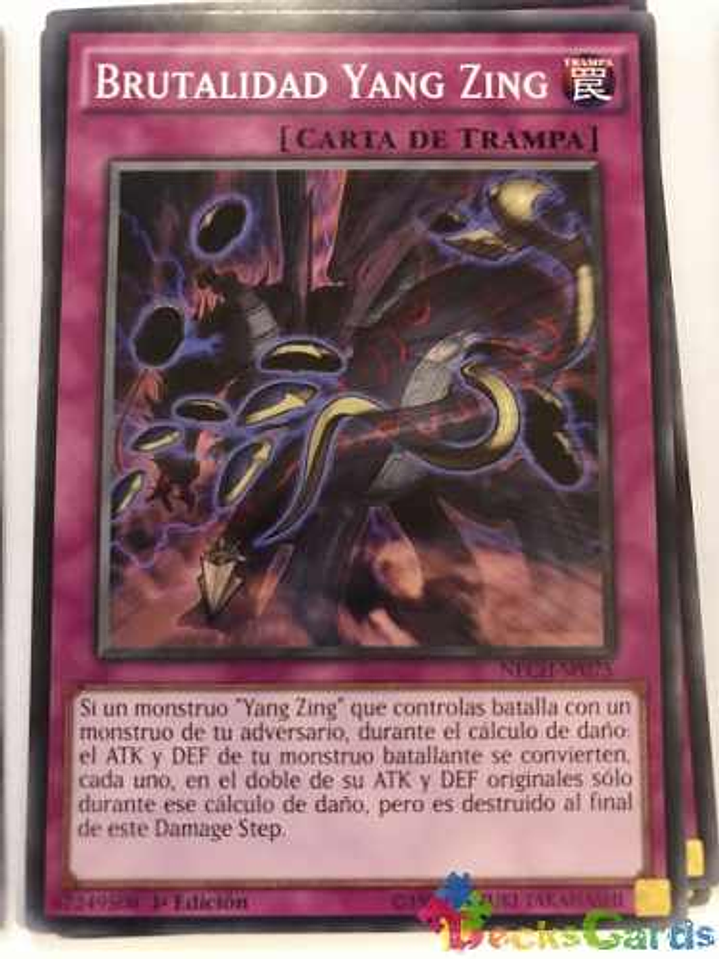 Yang Zing Brutality - nech-en075 - Common 1st Edition 1