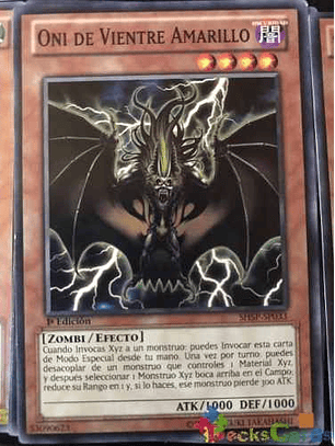 Yellow-bellied Oni - shsp-en033 - Common 1st Edition