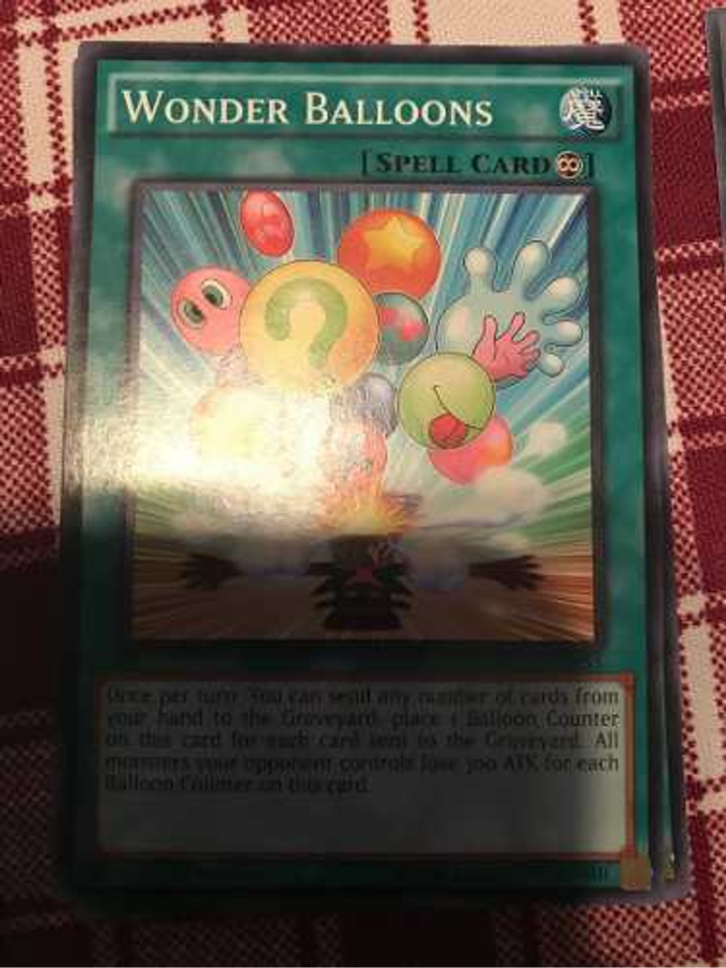 Wonder Balloons - nech-en055 - Common 1st Edition 2