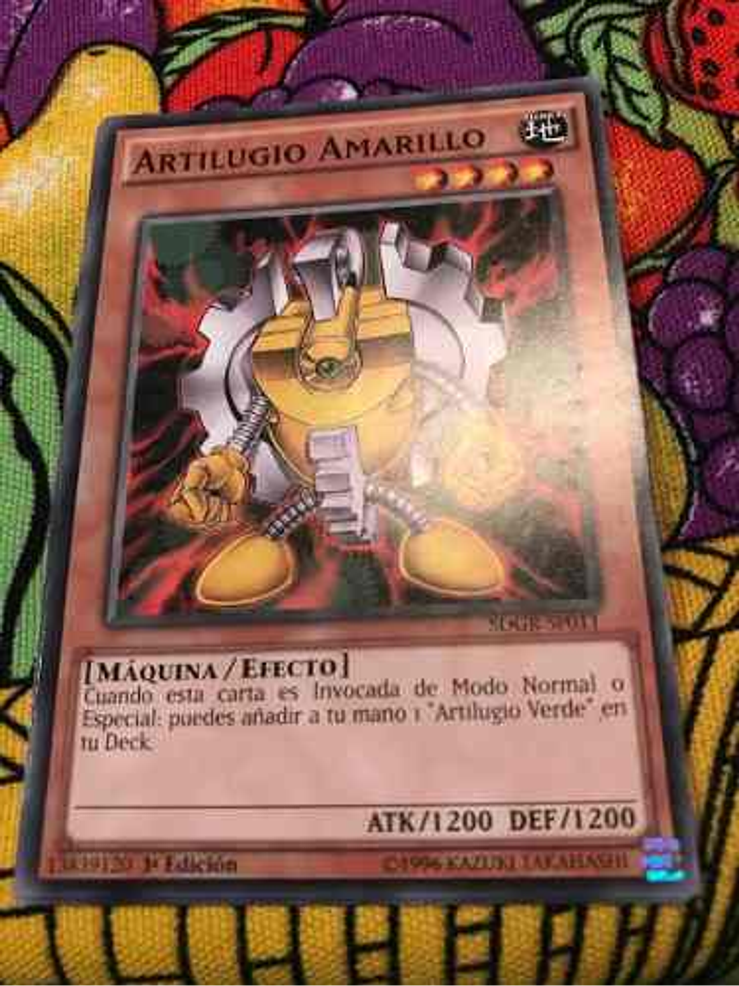 Yellow Gadget - sdgr-en011 - Common 1st Edition 1