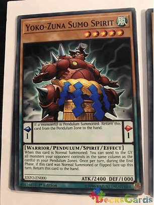Yoko-zuna Sumo Spirit - Exfo-en000 - Common 1st Edition