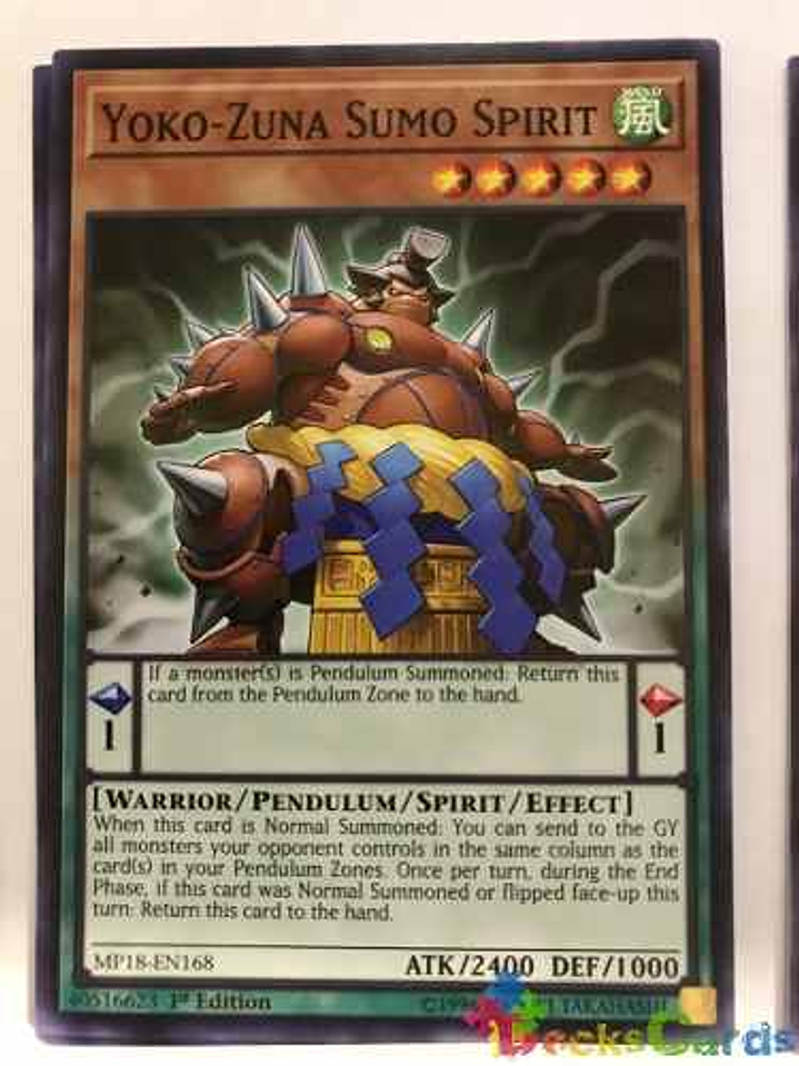 Yoko-zuna Sumo Spirit - mp18-en168 - Common 1st Edition 1