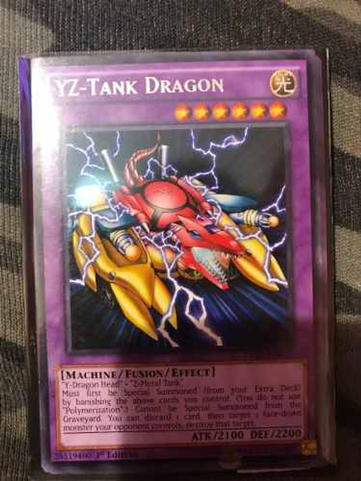 Yz-tank Dragon - dprp-en027 - Rare 1st Edition 1