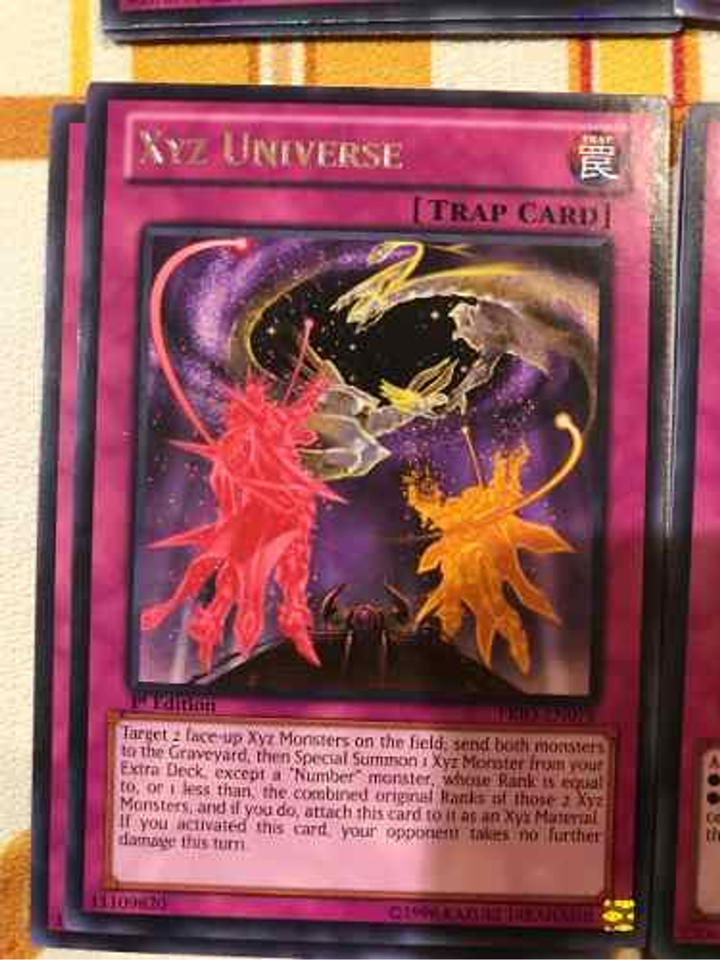 Xyz Universe - Prio-en078 - Rare 1st Edition 2
