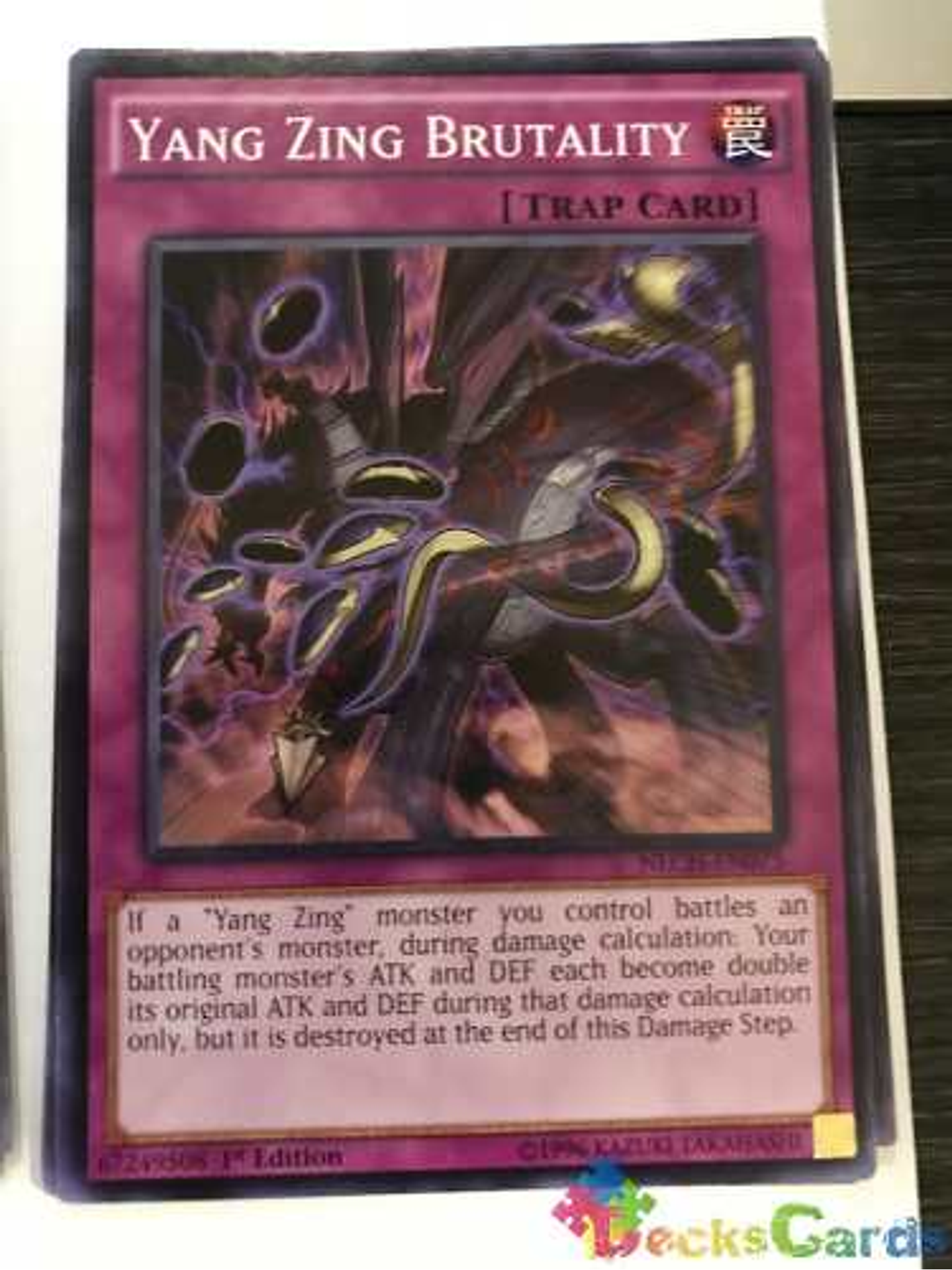 Yang Zing Brutality - nech-en075 - Common 1st Edition 2