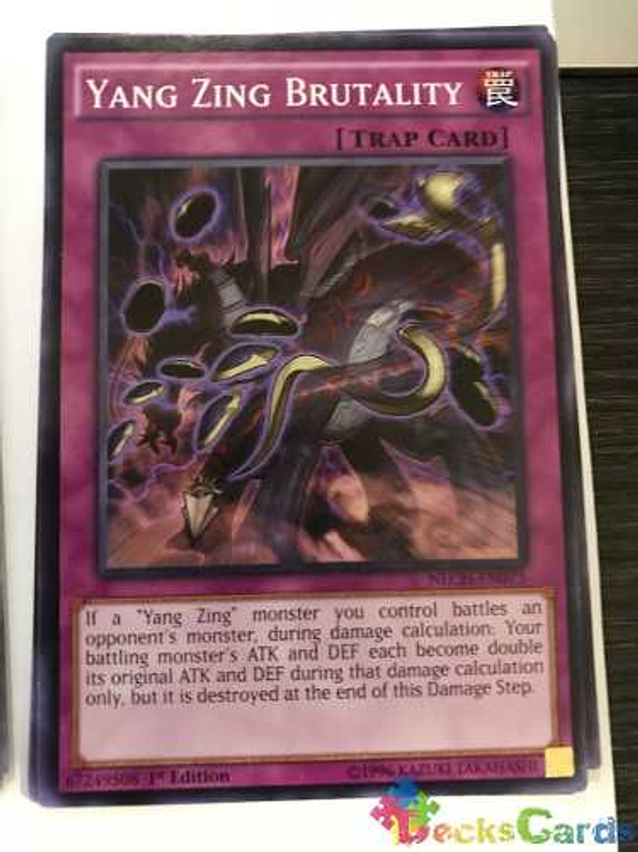 Yang Zing Brutality - nech-en075 - Common 1st Edition 2