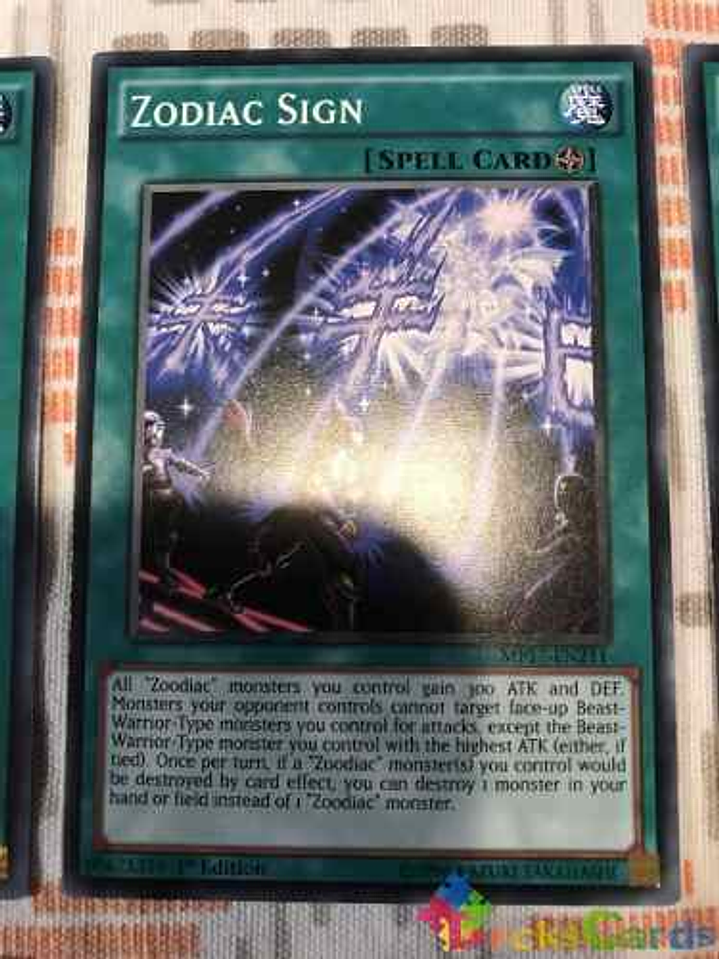 Zodiac Sign - mp17-en211 - Common 1st Edition 1