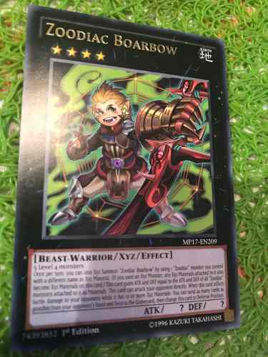Zoodiac Boarbow - mp17-en209 - Rare 1st Edition