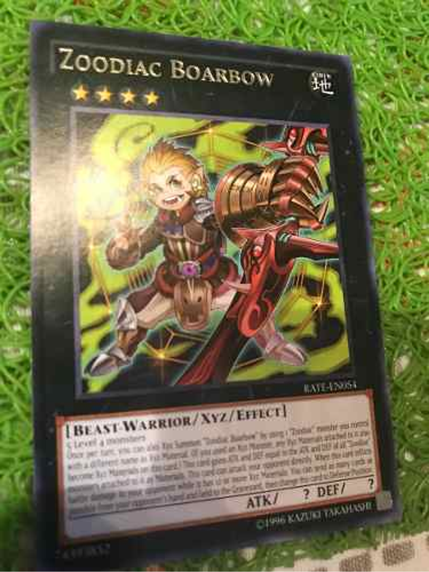 Zoodiac Boarbow - rate-en054 - Rare 1st Edition 1