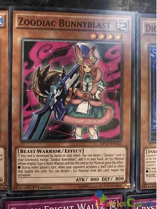 Zoodiac Bunnyblast - mp17-en182 - Common 1st Edition
